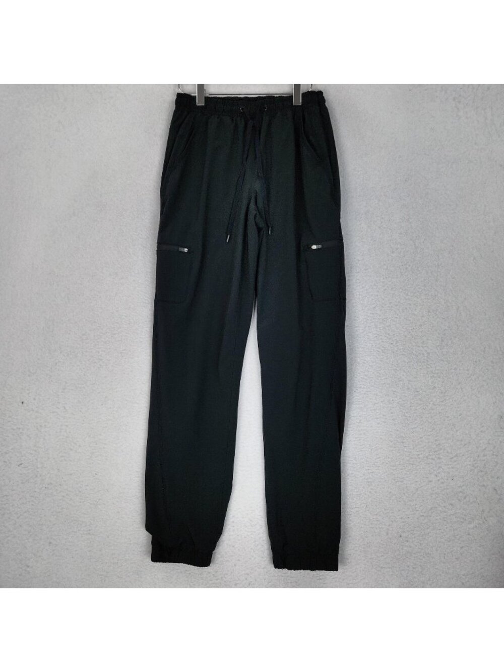 Eddie Bauer Pants Womens 6 Black Flexion Polar Fleece Lined Joggers Pull On
